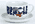 Jumbo-Tasse, Steingut, ca. 500 ml