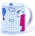 Kaffeepott, Steingut, ca. 250 ml, div. Motive