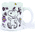 Kaffeepott, Steingut, ca. 250 ml, div. Motive