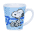 Kaffeepott konisch, Steingut, ca. 250 ml, div. Motive