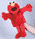 Handpuppe Elmo Plüsch, ca. 35cm